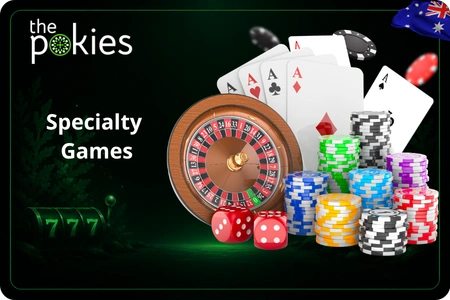 Keno, bingo and other specialty games at The Pokies Net