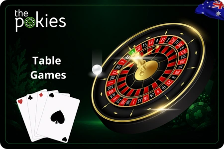 Classic casino table games at The Pokies Net